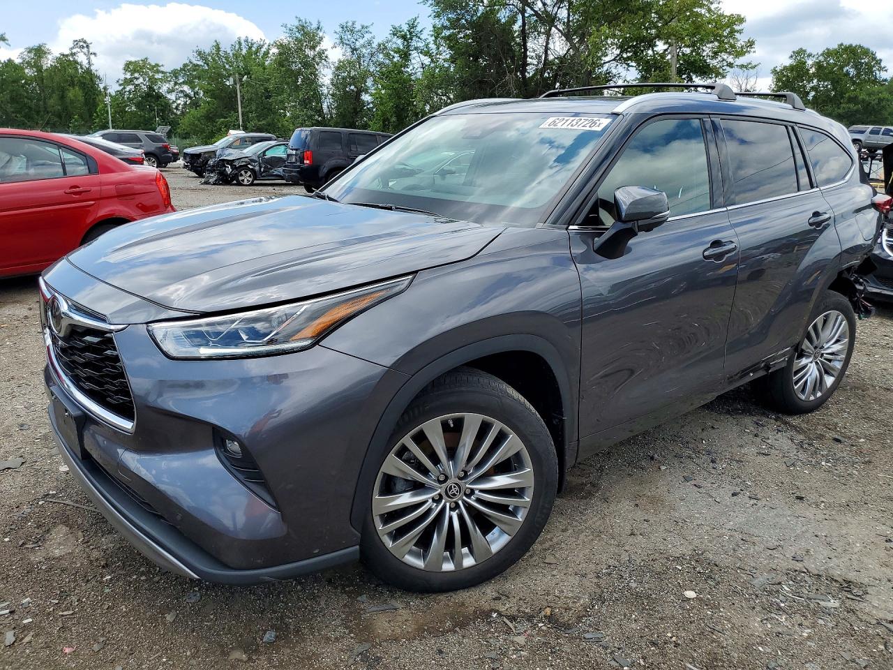 2023 TOYOTA HIGHLANDER PLATINUM | 5TDKDRAH2PS043476 | UPCARS