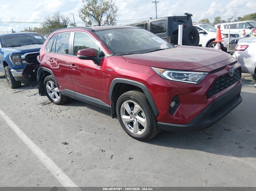 2021 TOYOTA RAV4 HYBRID XLE PREMIUM | 4T3B6RFV4MU008070 | UPCARS