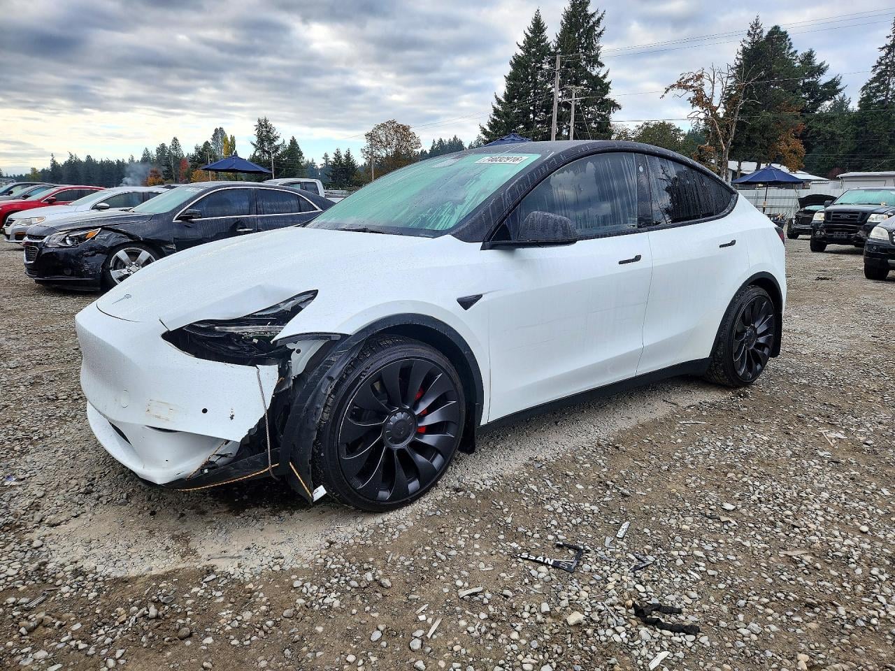 2022 TESLA MODEL Y | 7SAYGDEF0NF545713 | UPCARS