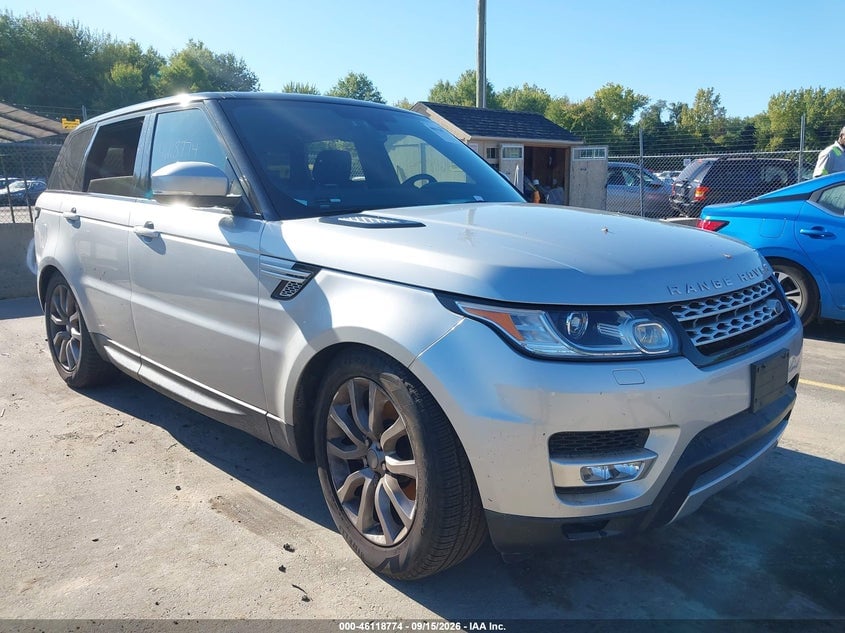 2015 LAND ROVER RANGE ROVER SPORT 3.0L V6 SUPERCHARGED HSE | SALWR2VF3FA629613 | UPCARS