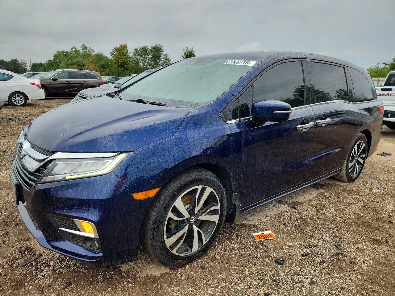 2019 HONDA ODYSSEY TOURING | 5FNRL6H81KB511720 | UPCARS