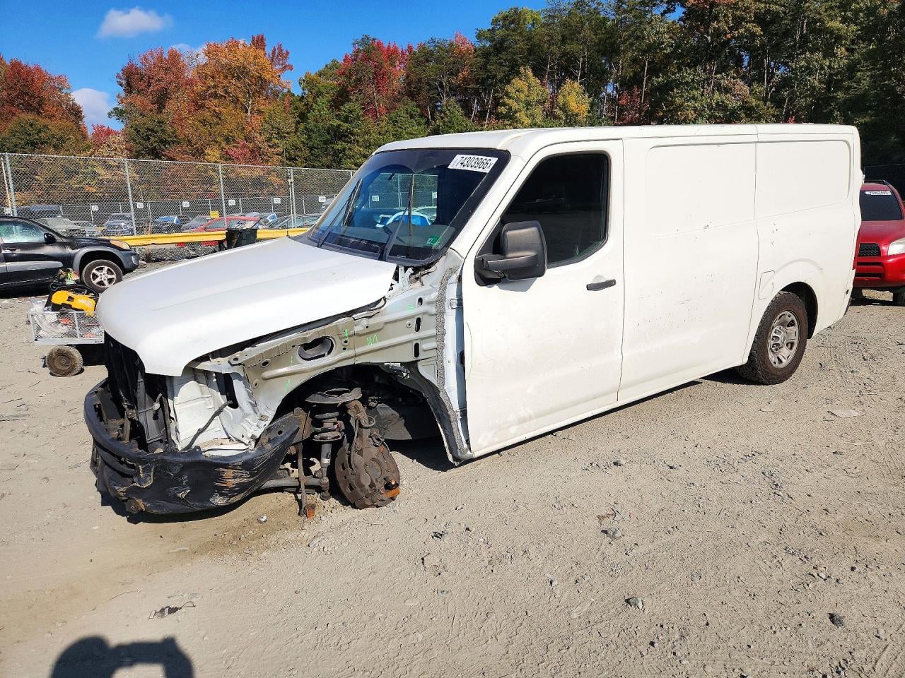 2012 NISSAN NV 2500 HD S | 1N6BF0KX1CN105247 | UPCARS