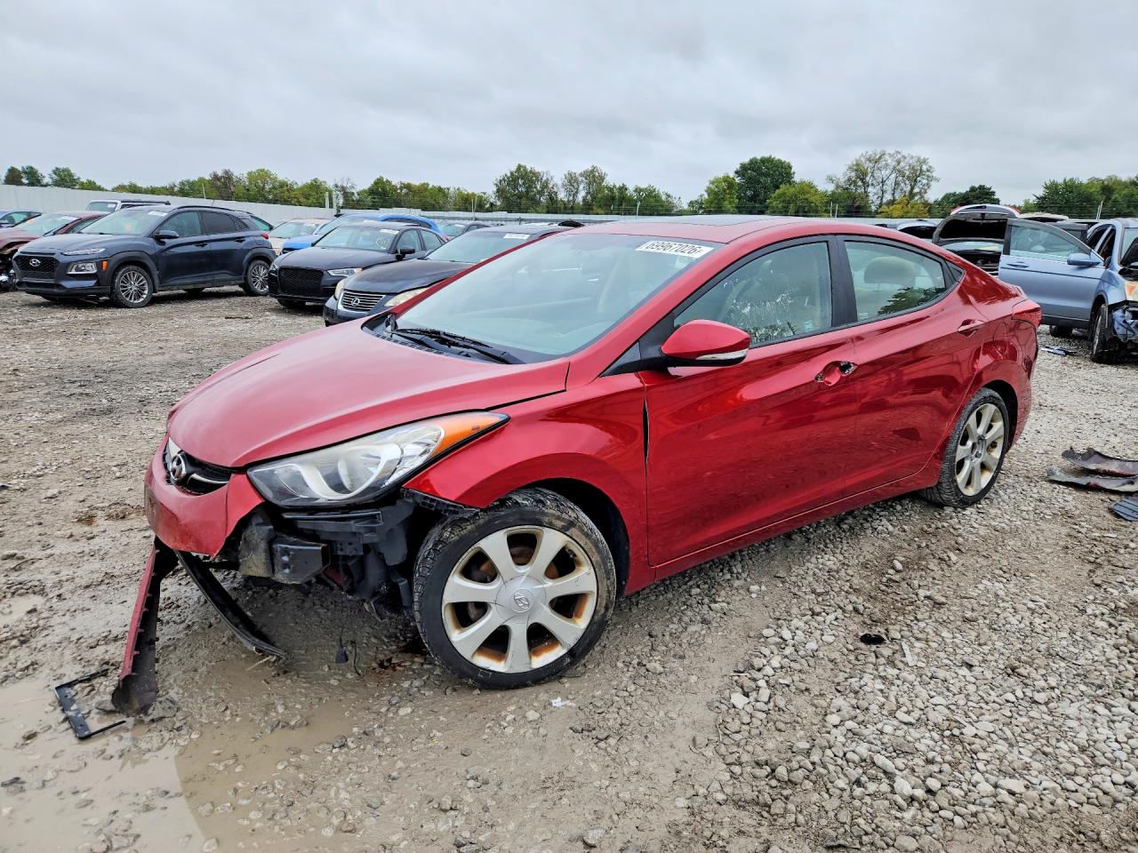 2013 HYUNDAI ELANTRA LIMITED | KMHDH4AE0DU712904 | UPCARS