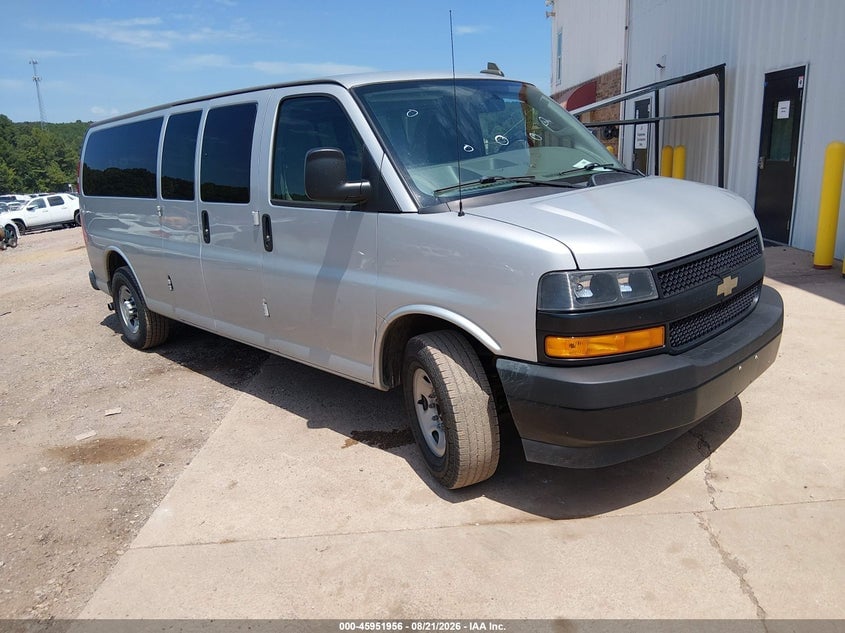 2020 CHEVROLET EXPRESS PASSENGE RWD 3500 EXTENDED WHEELBASE LS | 1GAZGNFP6L1260298 | UPCARS