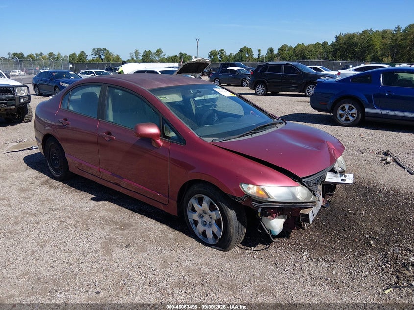2009 HONDA CIVIC LX | 1HGFA16539L006310 | UPCARS