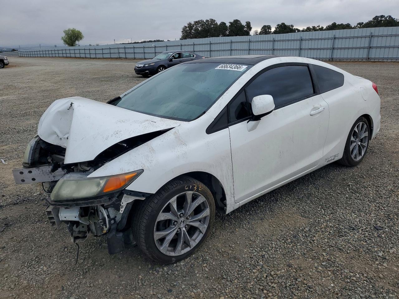 2012 HONDA CIVIC SI | 2HGFG4A52CH707593 | UPCARS