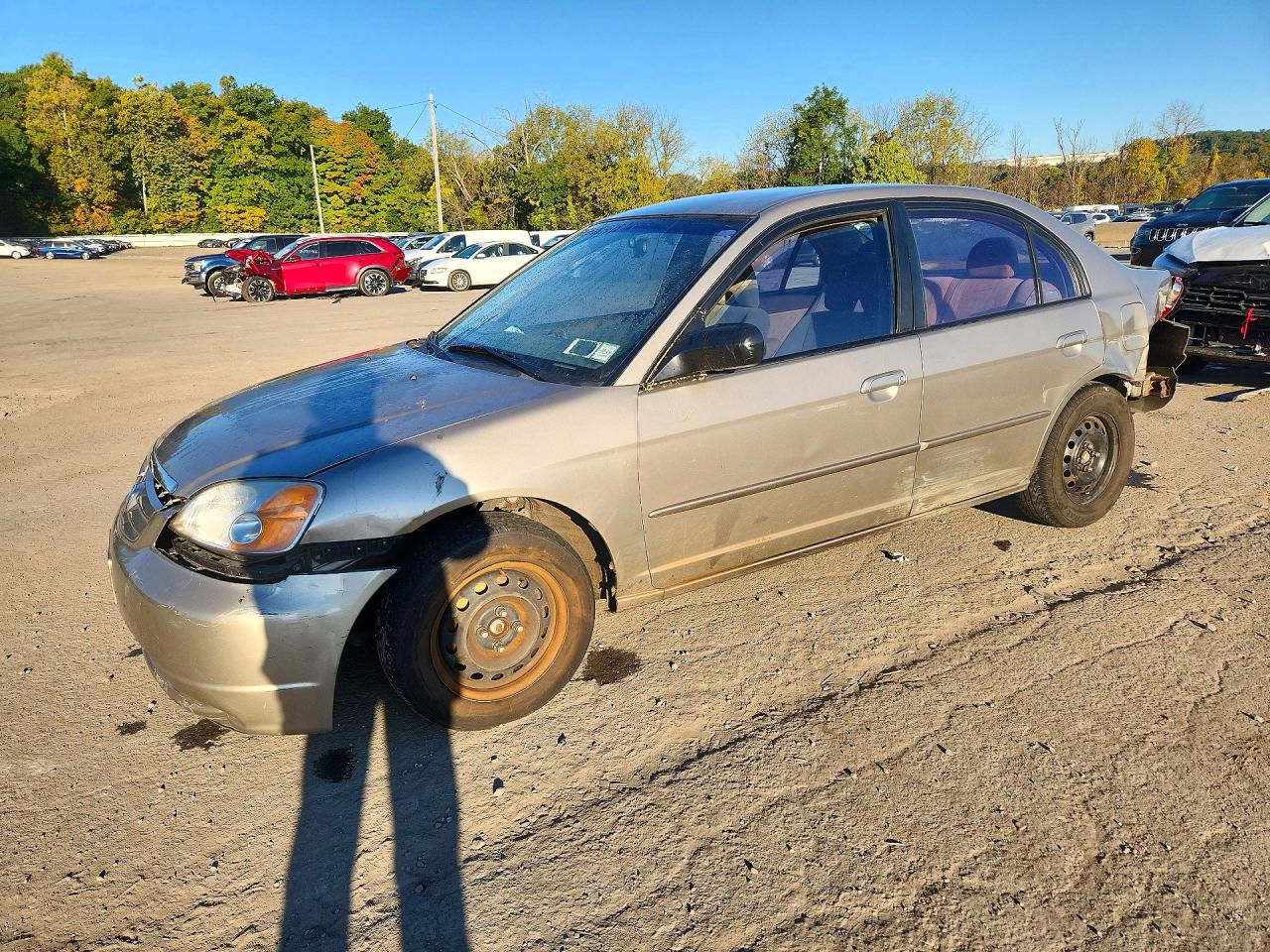 2003 HONDA CIVIC LX | 2HGES16543H581836 | UPCARS