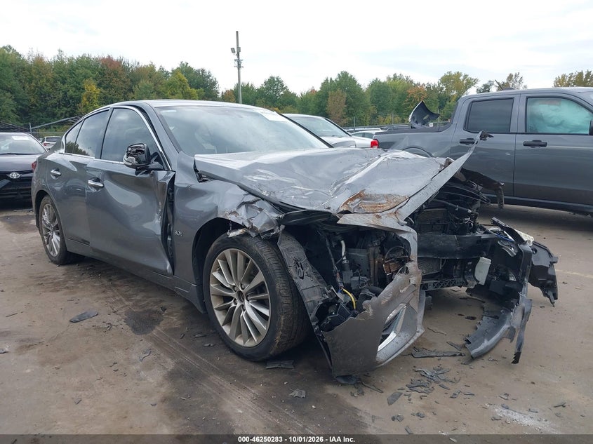 2019 INFINITI Q50 3.0T LUXE | JN1EV7AR2KM591542 | UPCARS