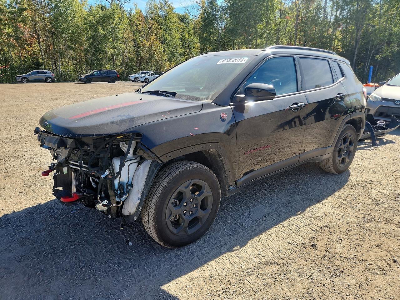2023 JEEP COMPASS TRAILHAWK | 3C4NJDDN3PT567722 | UPCARS