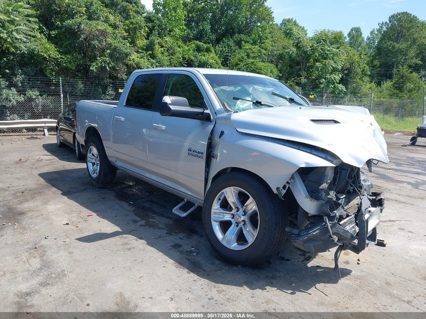 2017 RAM 1500 SPORT  4X2 5'7 BOX | 1C6RR6MT5HS577618 | UPCARS