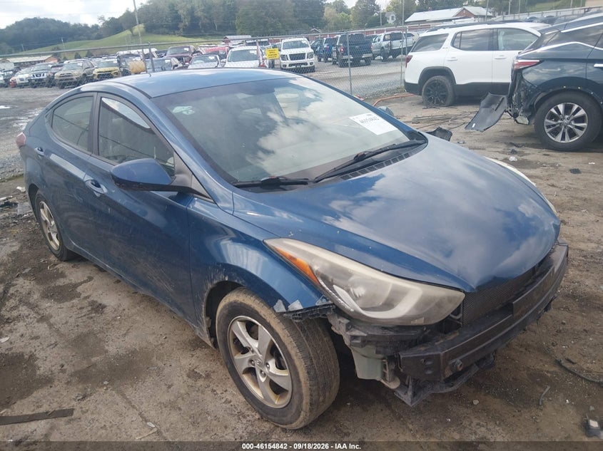 2014 HYUNDAI ELANTRA SE | KMHDH4AE4EU183054 | UPCARS