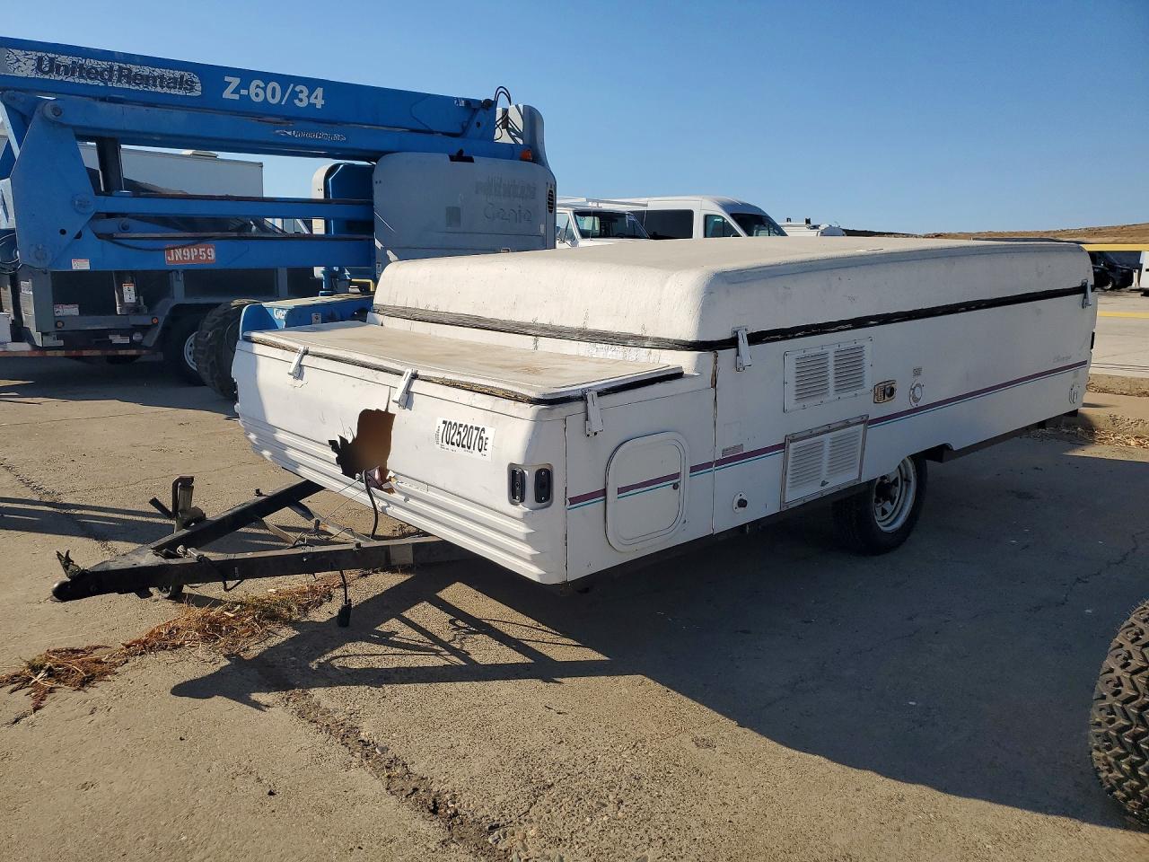 1996 COL RECREATION FLEETWOOD POP-UP CAMPER | 4CE696F19T7282664 | UPCARS