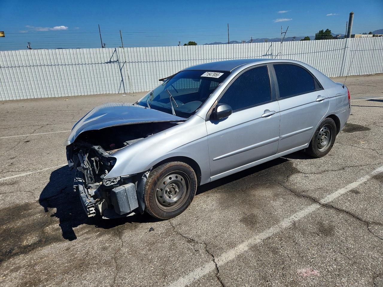2008 KIA SPECTRA LX | KNAFE122985554083 | UPCARS