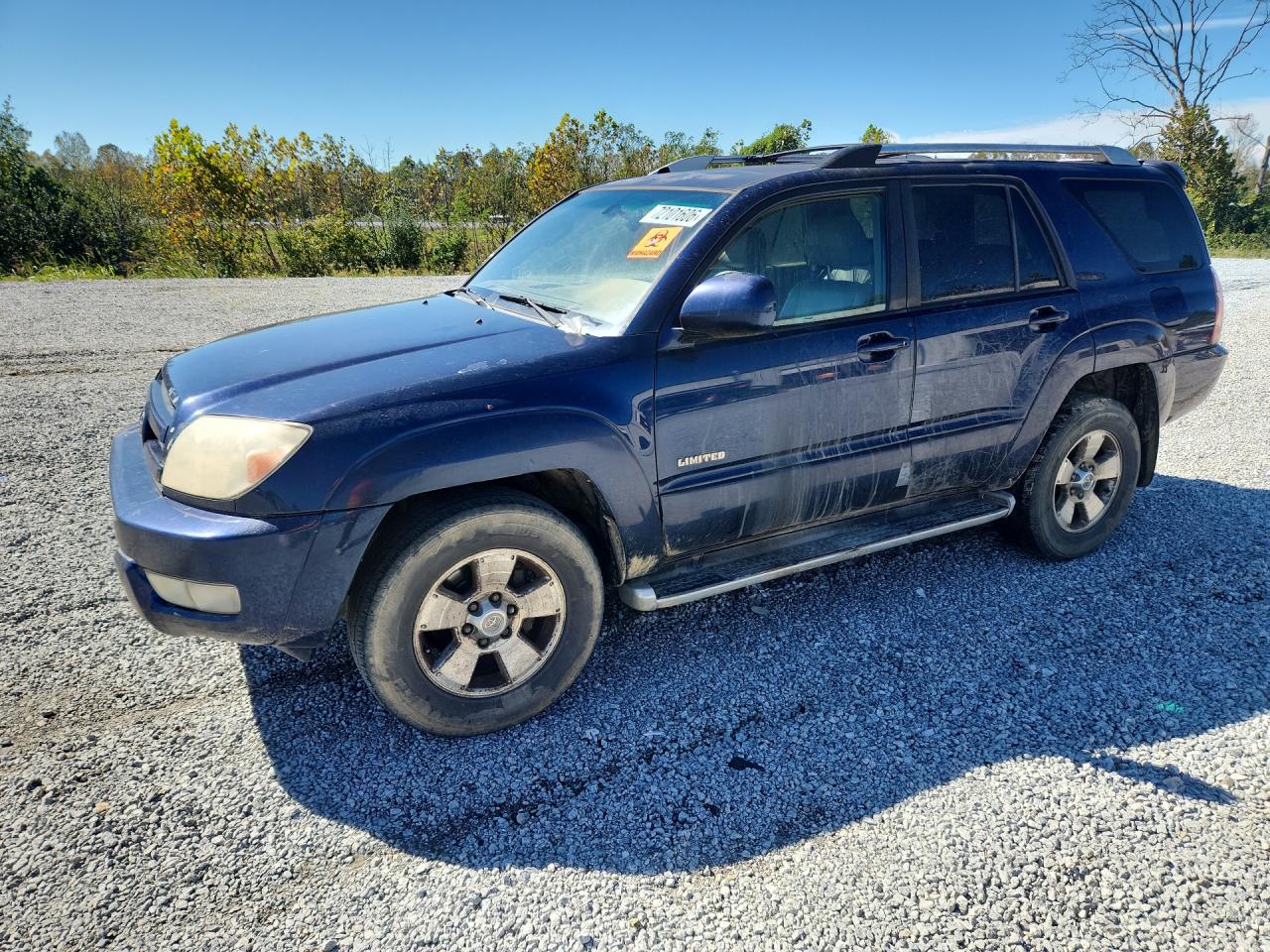 2003 TOYOTA 4RUNNER LIMITED | JTEZT17R238001659 | UPCARS