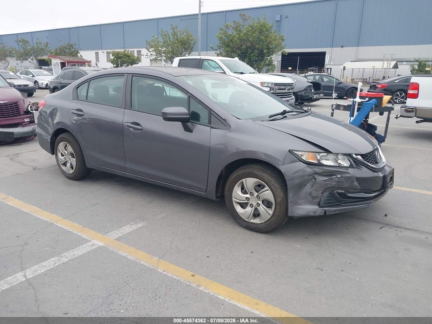 2014 HONDA CIVIC LX | 19XFB2F50EE214150 | UPCARS