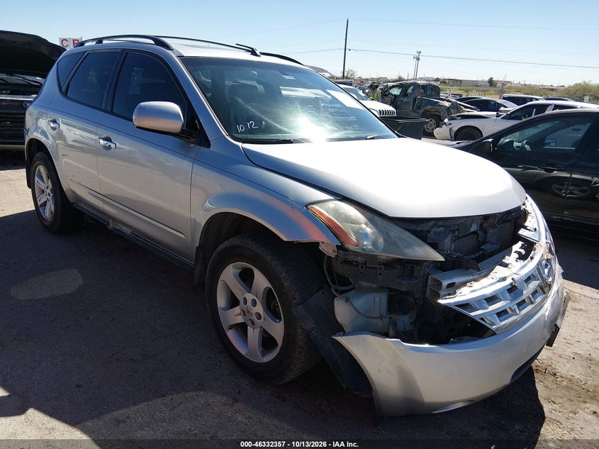 2004 NISSAN MURANO SL | JN8AZ08T04W222022 | UPCARS