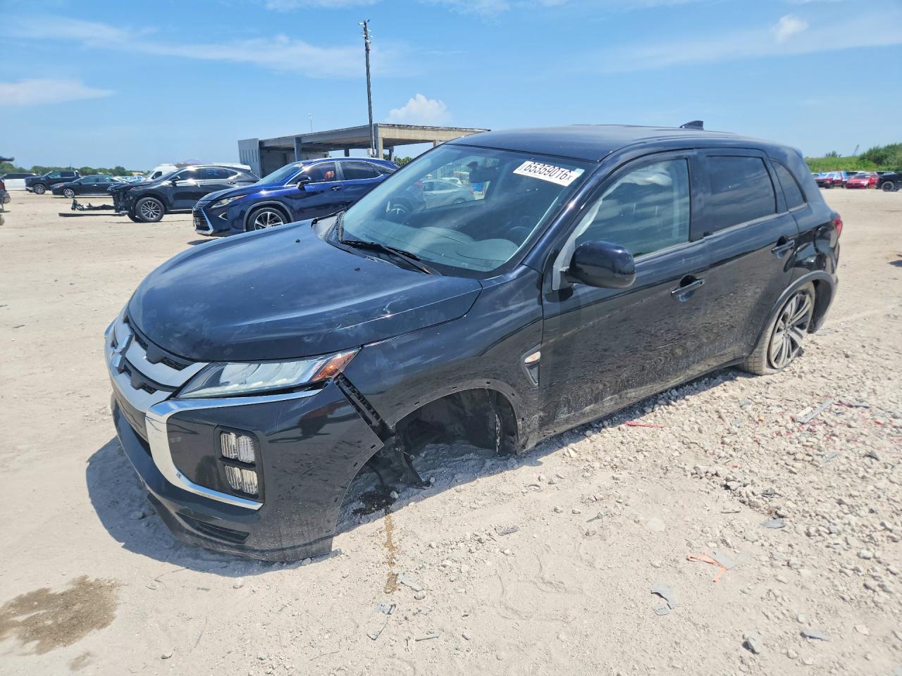 2020 MITSUBISHI OUTLANDER ES | JA4AP3AU8LU015999 | UPCARS