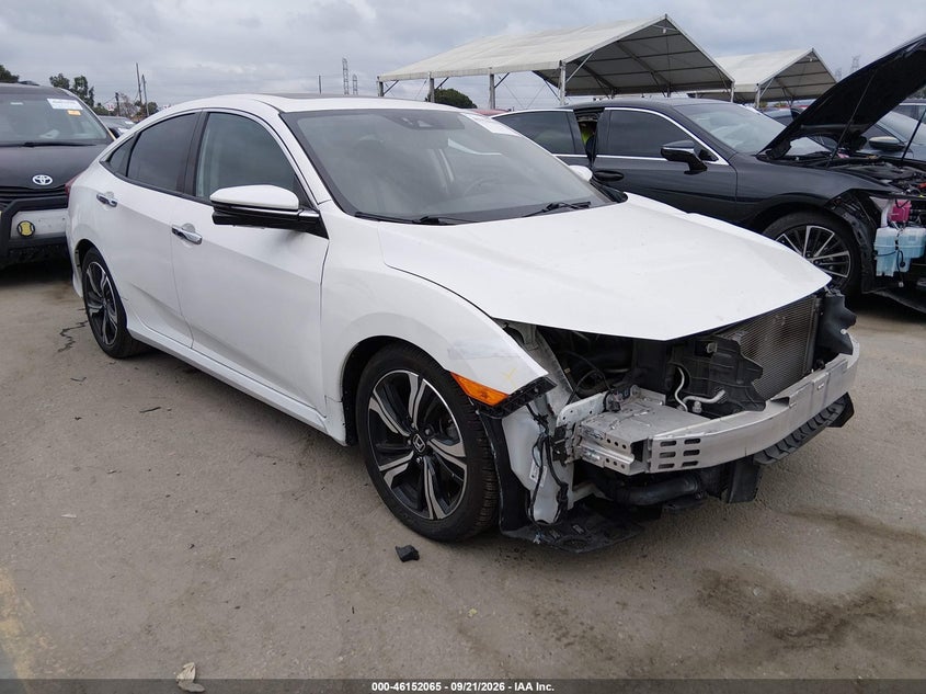 2017 HONDA CIVIC TOURING | 19XFC1F90HE210713 | UPCARS