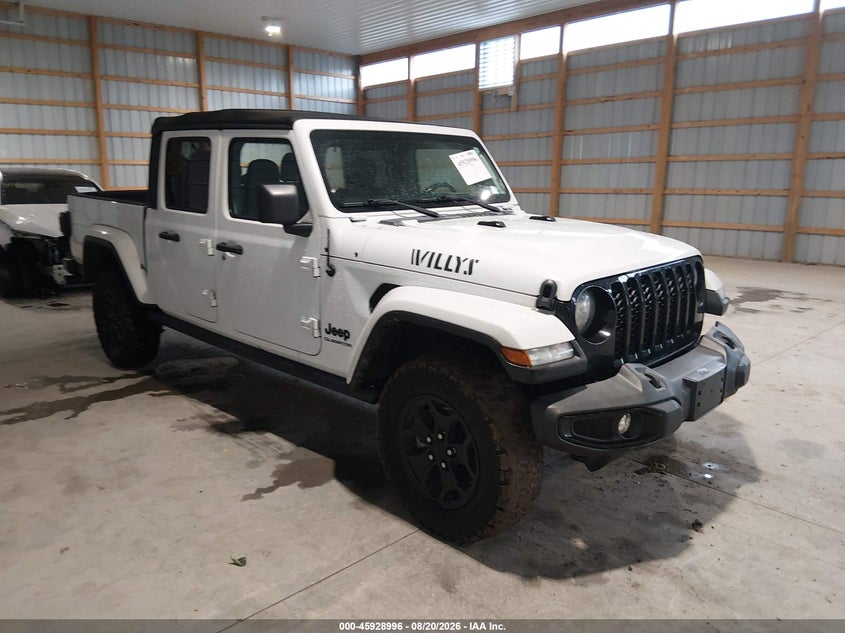 2021 JEEP GLADIATOR WILLYS 4X4 | 1C6JJTAM6ML542557 | UPCARS
