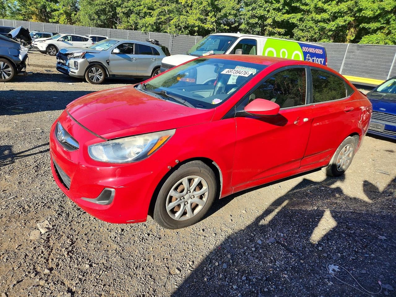 2012 HYUNDAI ACCENT GLS | KMHCT4AE2CU195226 | UPCARS