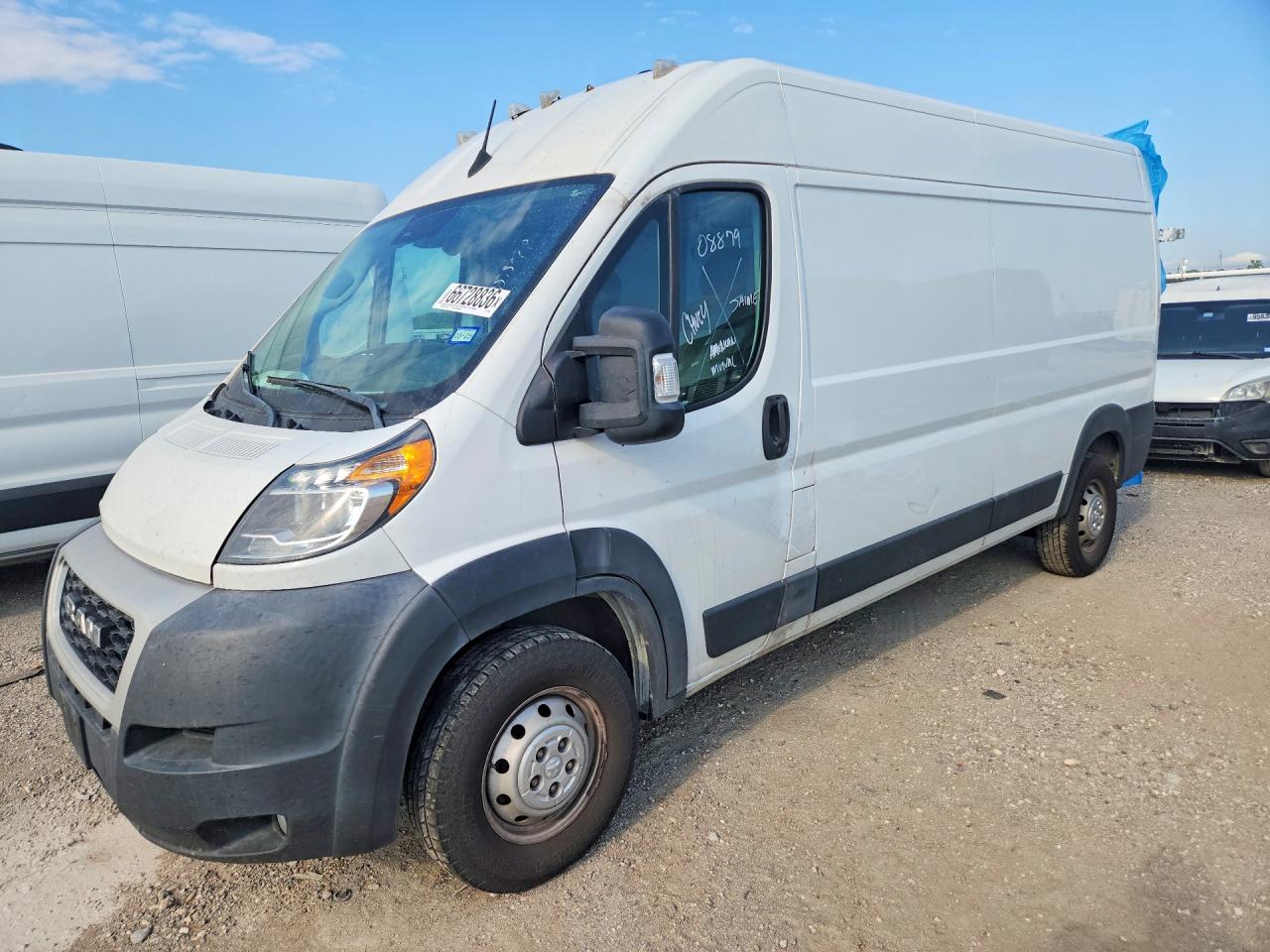 2022 RAM PROMASTER 2500 HIGH | 3C6LRVDG4NE119408 | UPCARS