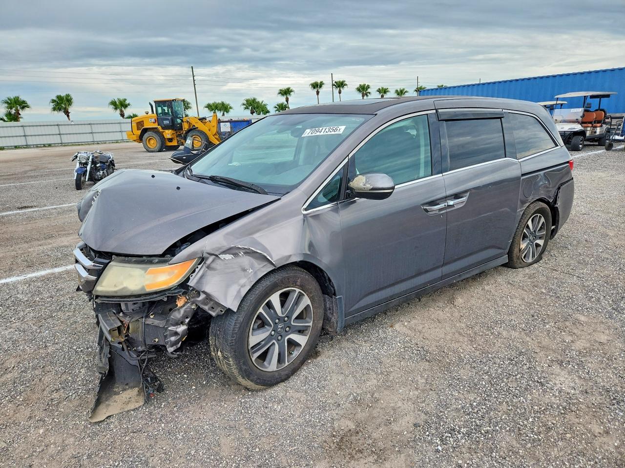 2014 HONDA ODYSSEY TOURING | 5FNRL5H93EB130765 | UPCARS