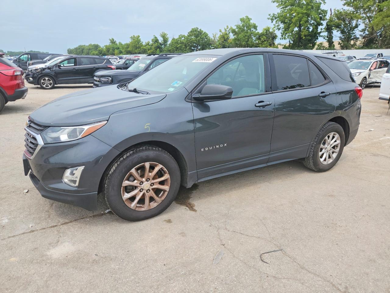 2019 CHEVROLET EQUINOX LS | 3GNAXHEV8KS599123 | UPCARS