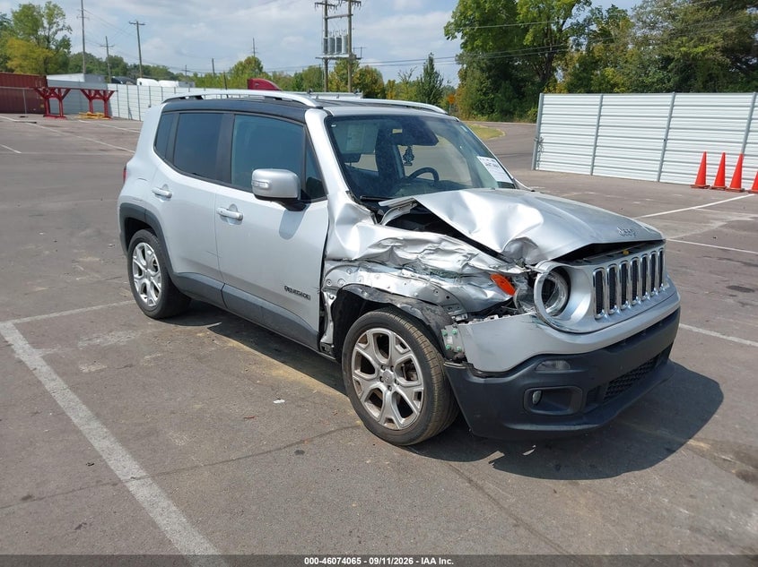 2018 JEEP RENEGADE LIMITED FWD | ZACCJADB7JPJ19569 | UPCARS