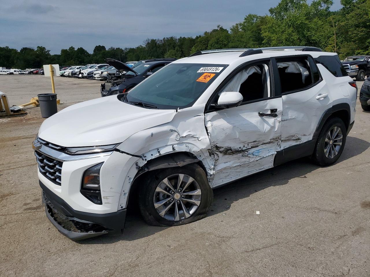 2025 CHEVROLET EQUINOX LT | 3GNAXPEG1SL132891 | UPCARS
