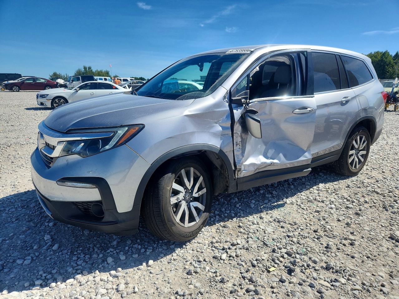 2021 HONDA PILOT EXL | 5FNYF6H59MB009730 | UPCARS