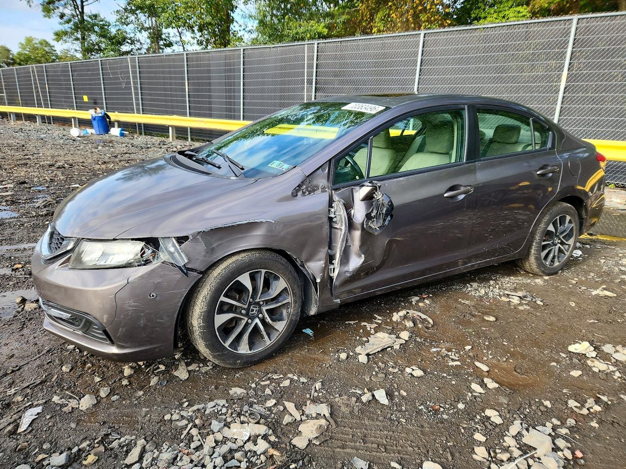 2013 HONDA CIVIC EXL | 19XFB2F95DE249073 | UPCARS