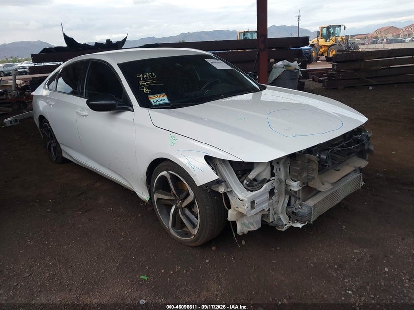 2021 HONDA ACCORD SPORT | 1HGCV1F38MA074256 | UPCARS
