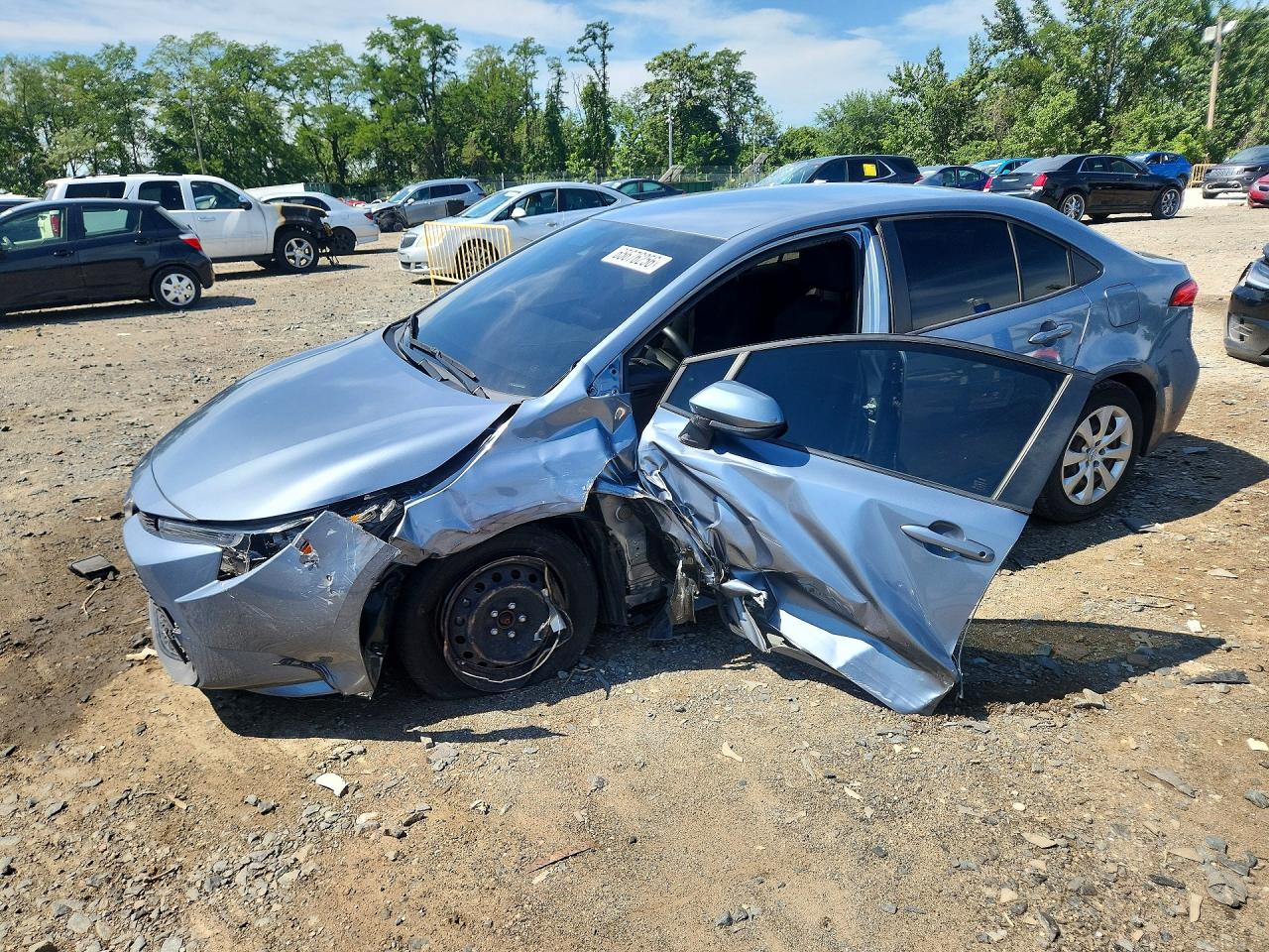 2022 TOYOTA COROLLA LE | JTDEPMAEXNJ194704 | UPCARS