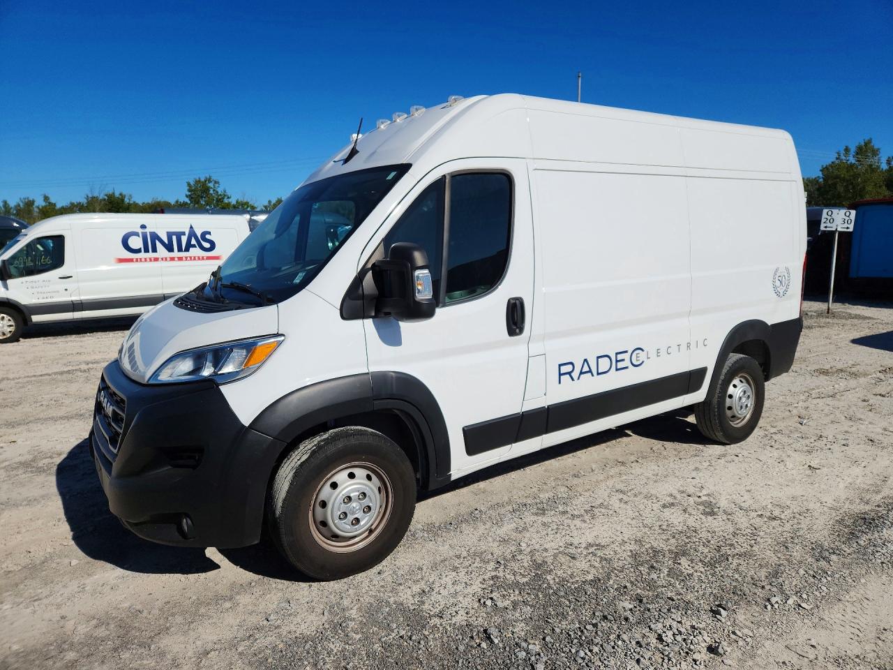 2023 RAM PROMASTER 1500 HIGH | 3C6LRVBG6PE593575 | UPCARS