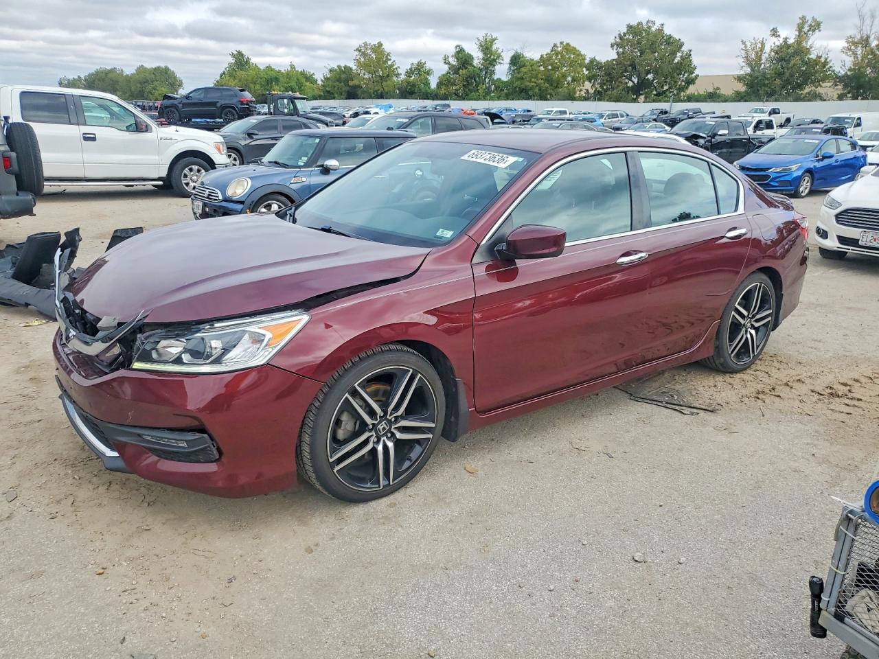 2016 HONDA ACCORD SPORT | 1HGCR2F56GA053034 | UPCARS