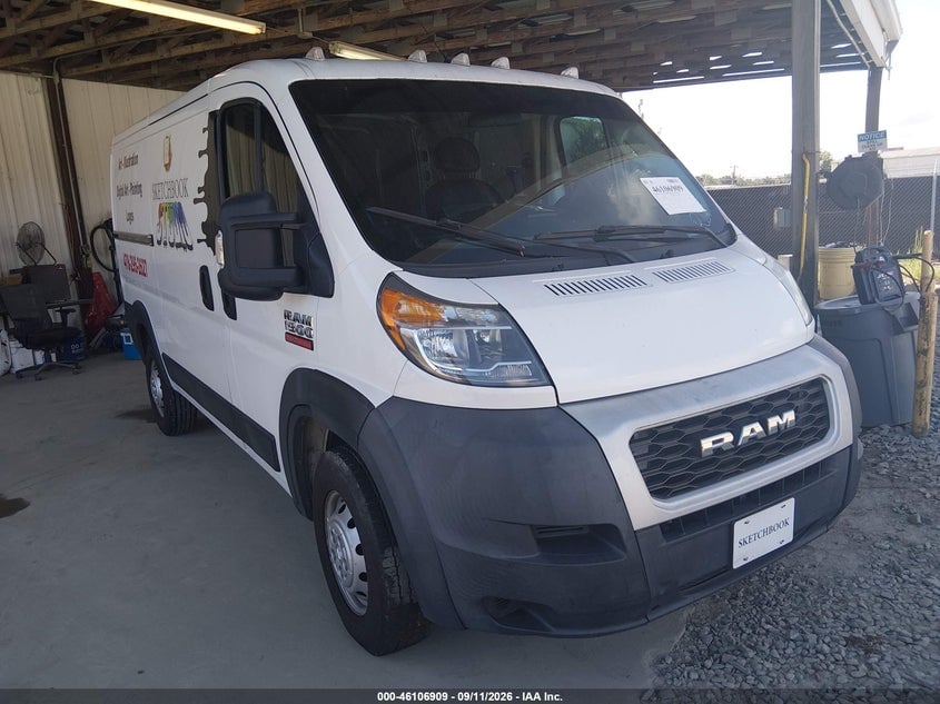 2019 RAM PROMASTER 1500 LOW ROOF 136 WB | 3C6TRVAG4KE521350 | UPCARS