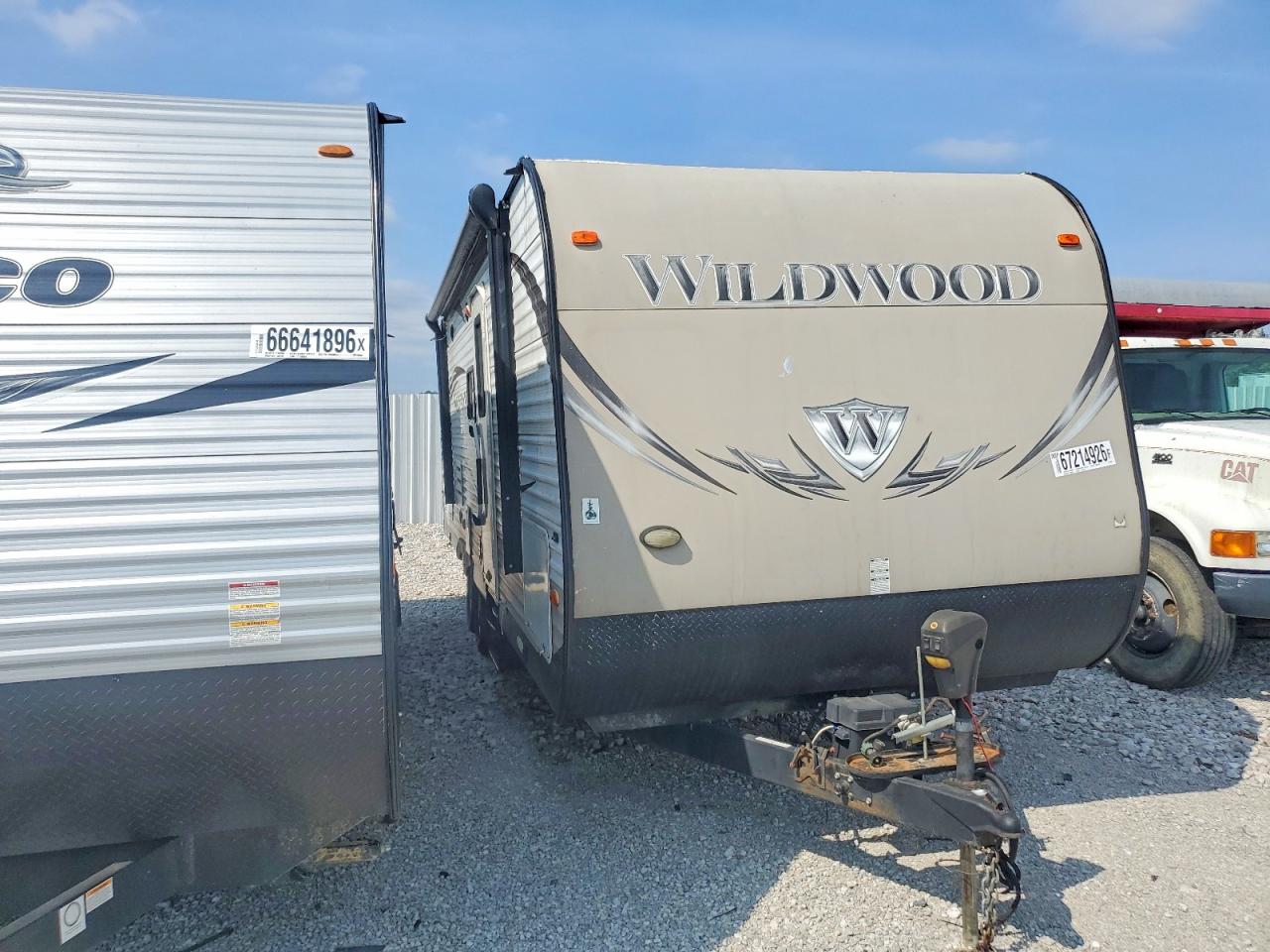 2013 FOREST RIVER 3400 WILDWOOD CAMPER | 4X4TWDB25DA249535 | UPCARS