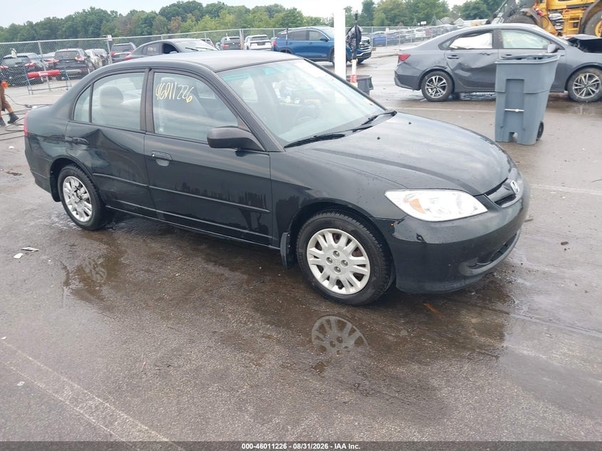 2005 HONDA CIVIC LX | 1HGES16505L028557 | UPCARS