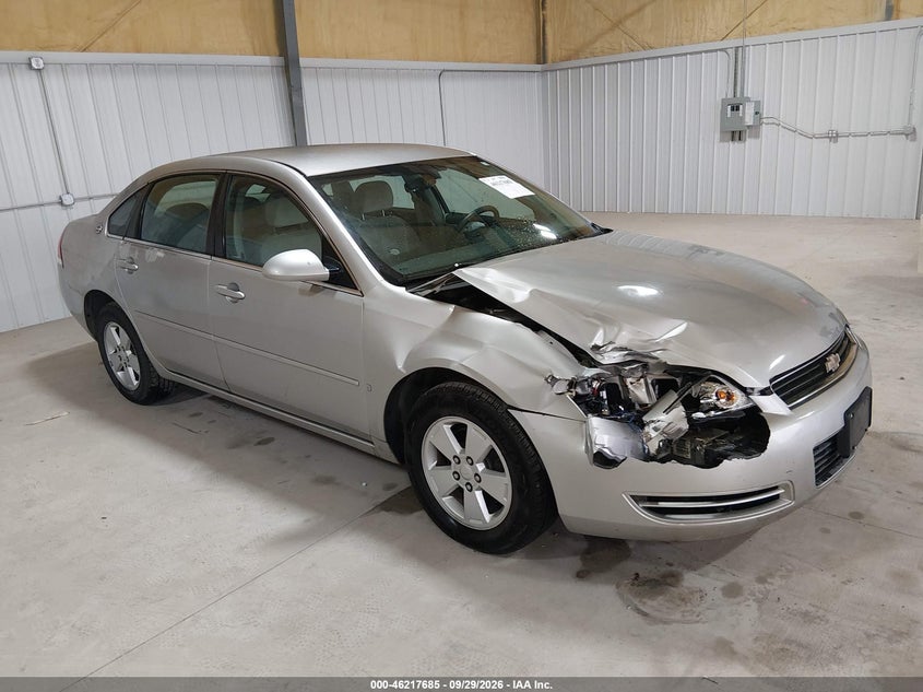 2008 CHEVROLET IMPALA LT | 2G1WT55N789100190 | UPCARS