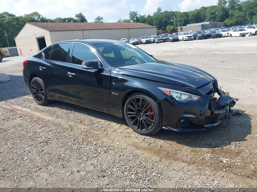 2017 INFINITI Q50 3.0T RED SPORT 400/3.0T SIGNATURE EDITION | JN1FV7AR7HM871292 | UPCARS