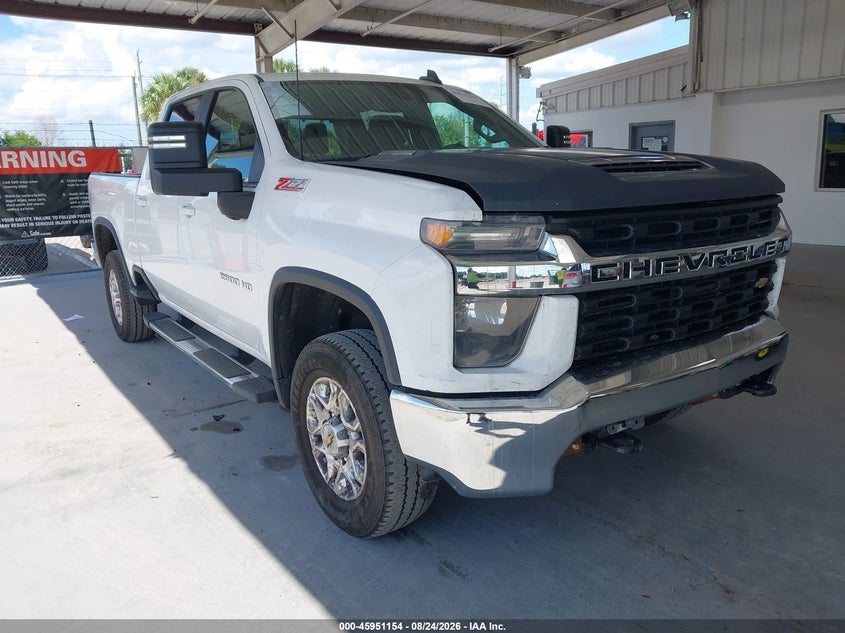 2022 CHEVROLET SILVERADO 2500HD 4WD  STANDARD BED LT | 1GC1YNEY9NF257946 | UPCARS