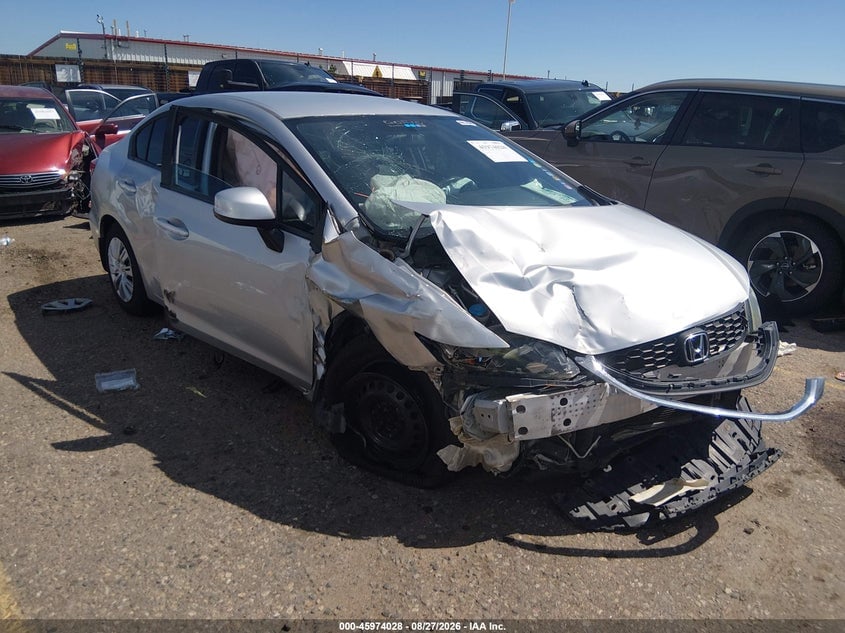 2013 HONDA CIVIC LX | 19XFB2F52DE094852 | UPCARS