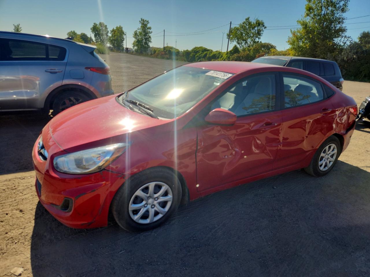 2014 HYUNDAI ACCENT GLS | KMHCT4AEXEU701470 | UPCARS