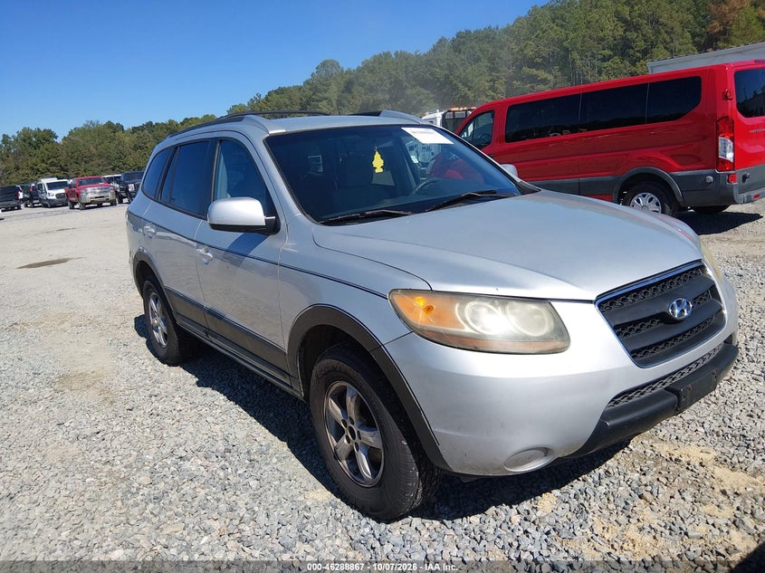 2007 HYUNDAI SANTA FE GLS | 5NMSG73D17H066563 | UPCARS