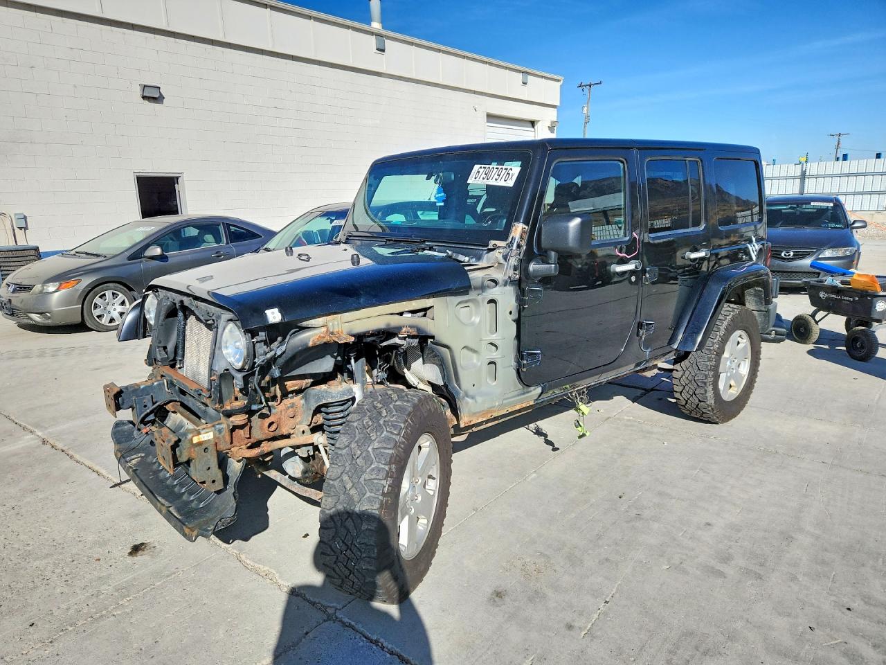 2011 JEEP WRANGLER SAHARA | 1J4BA5H17BL604706 | UPCARS
