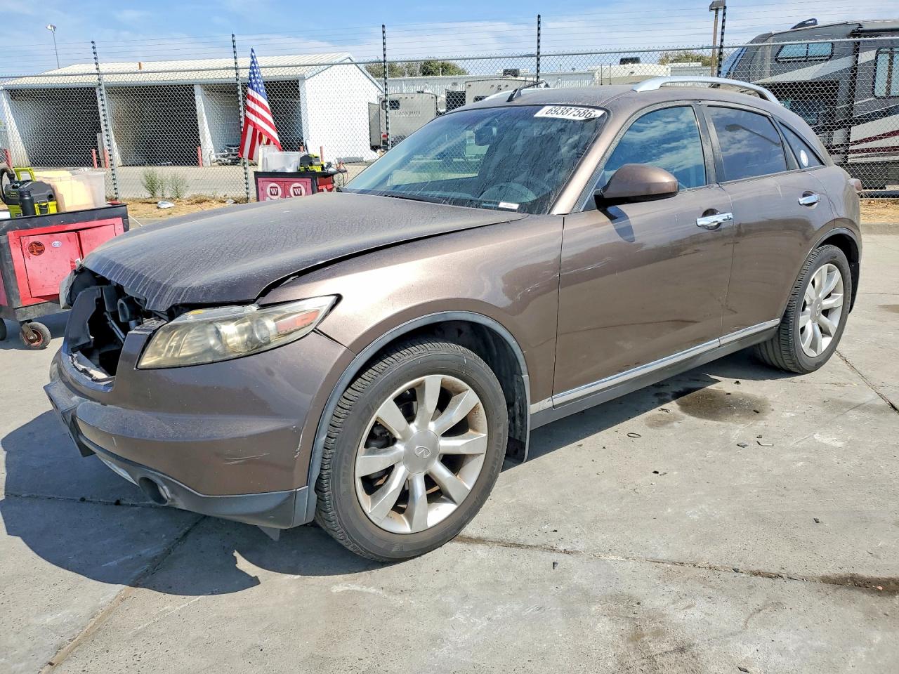 2006 INFINITI FX35 BASE | JNRAS08W96X204321 | UPCARS