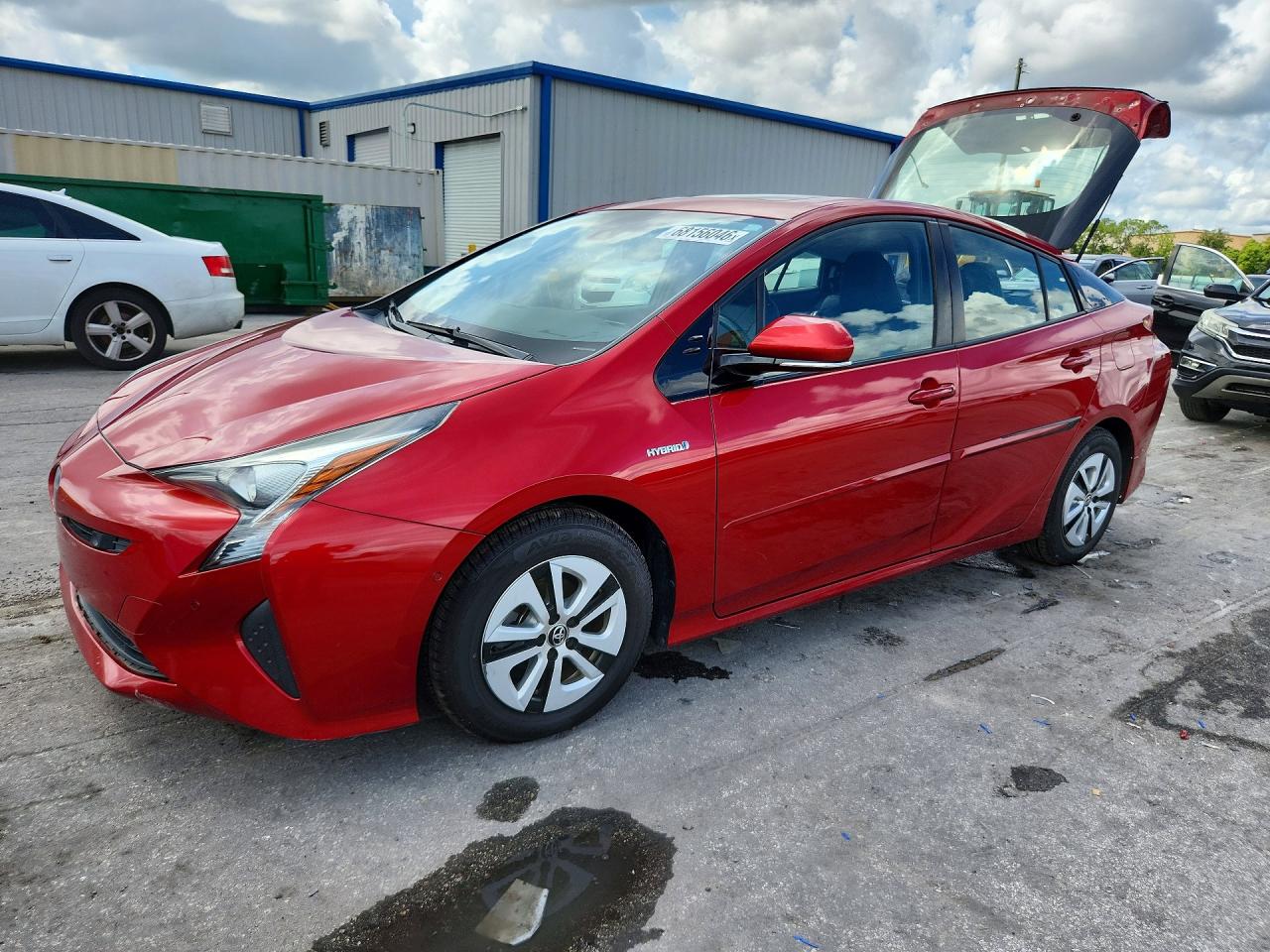 2018 TOYOTA PRIUS FOUR | JTDKARFUXJ3056225 | UPCARS