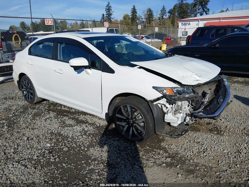 2015 HONDA CIVIC EX-L | 19XFB2F9XFE260640 | UPCARS