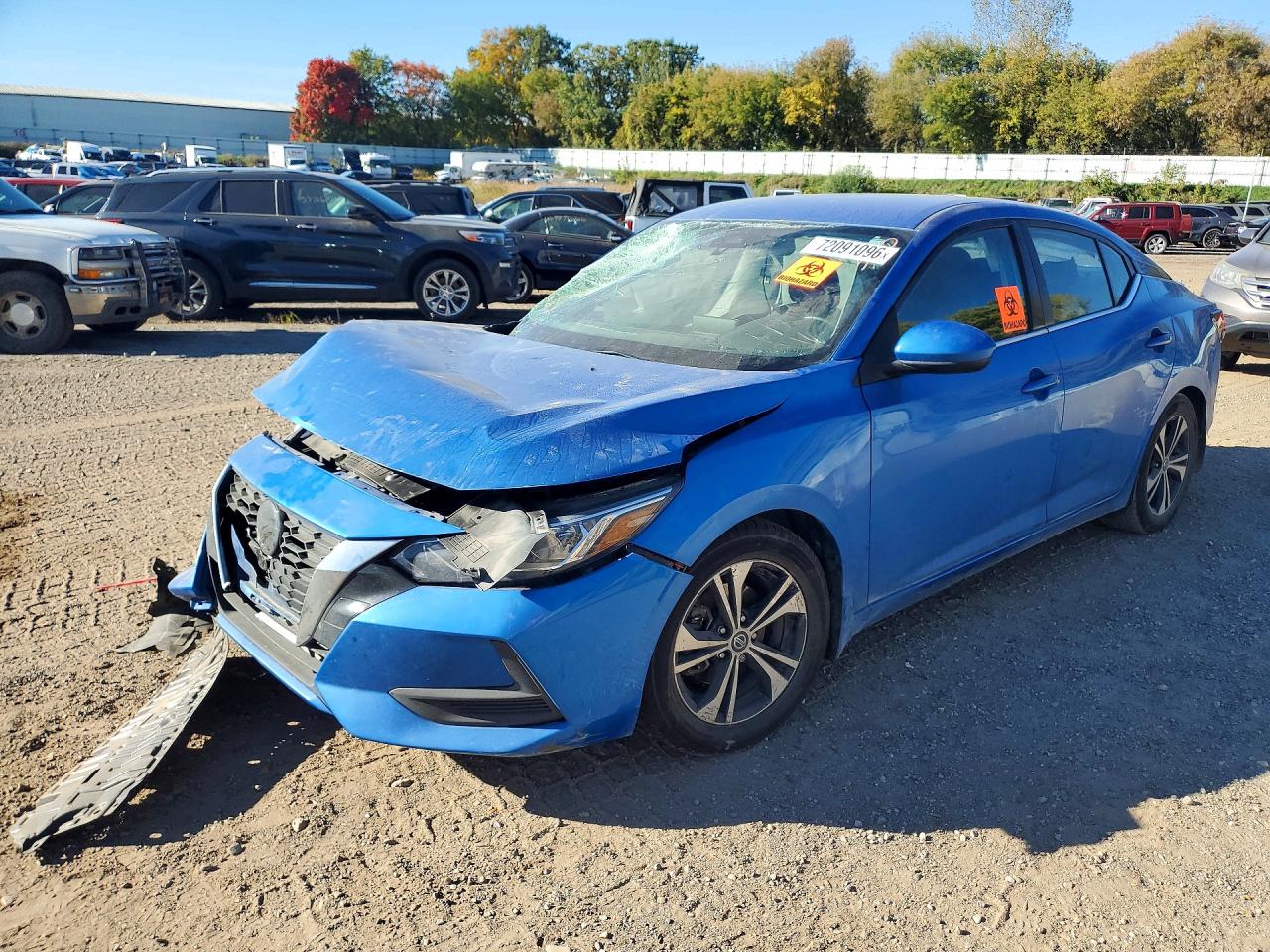 2022 NISSAN SENTRA SV | 3N1AB8CV4NY250684 | UPCARS
