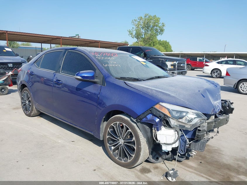 2016 TOYOTA COROLLA S PLUS | 2T1BURHE4GC694449 | UPCARS